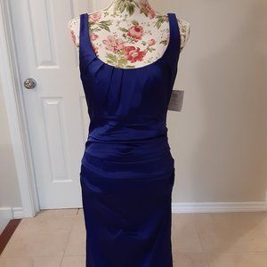 NWT Royal Blue Cocktail Dress - size 10
